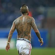 Vidal ink tribute to son. Arturo Vidal S Tattoo