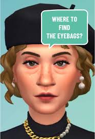 Svarar @🐖Emmy🐖 Like, I know we’ve gotten like infants and other really  cool stuff in base game updates, but… the eyebags could be my fave thing  we’ve gotten lol 😂 #nocc #ts4 #fyp #simstok #sims4nocc ...