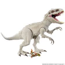 Indominus rex (latín el rey indomable) es una especie de dinosaurio de ficción y el principal antagonista en la película jurassic world (2015) también apareciendo en la serie de animación jurassic world: Jurassic World Super Kolossaler Indominus Rex Grau Kidinn
