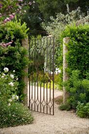 Hello Lovely Inspiration For Interiors In 2020 Metal Garden Gates Garden Gate Design Garden Entrance