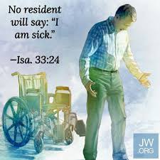 No Resident Will Say I Am Sick Isaiah 33 24 Bible Truth Faith Bible Isaiah 33