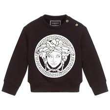 Young Baby Medusa Logo Sweatshirt