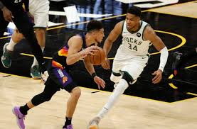 Jun 27, 2013 · giannis sina ougku antetokounmpo was born in athens in 1994. Nba Twitter Can T Believe Giannis Game 1 Block On Devin Booker