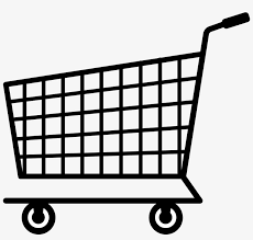 Black and white woodcut jesus christ carrying a cross #1230734 by xunantunich. Grocery Store Clipart Black And White Images Pictures Shopping Cart Silhouette 6421x5801 Png Download Pngkit