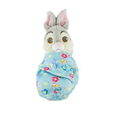Disney baby pluto plush with blanket doll stuffed toy dog puppy 11 euc. Disney Baby Thumper Bunny Rabbit From Bambi In A Pouch Blanket Plush Doll Walmart Com Walmart Com