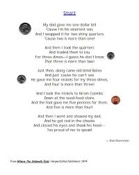 Smart By Shell Silverstein Silverstein Poems Shel Silverstein Poems Poetry For Kids