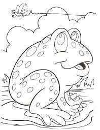 T Is For Toad Coloring Pages Paginas Para Colorear De Animales Libro De Colores Colorear Para Ninos
