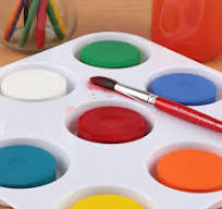 Tempera Paint Set for Kids - WASHABLE Children's Non-Toxic Tempera Paint  Cakes with Palette Clean with Just Soap & Water