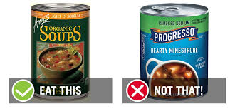 A recognizable mark that allows the consumer to quickly distinguish throughout the campbell's line, which are the healthiest to eat. 14 Best Healthy Canned Soup Brands For Weight Loss Eat This Not That