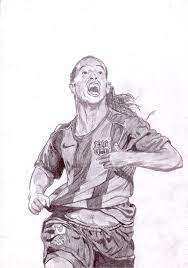 A mom and her pups. Ronaldinho Sketch
