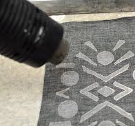 Discharge Printing on Fabric