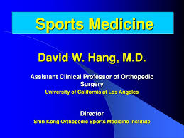 Leading the institute is dr. Ppt Sports Medicine Powerpoint Presentation Free Download Id 5337064