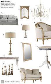 French Country Living Room Interior Design Inspiration Kathy Kuo Home French Country Living Room Country Living Room Country House Decor