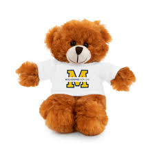 Michigan Wolverines Snuggle Fan College Stuffed Baby Plushie