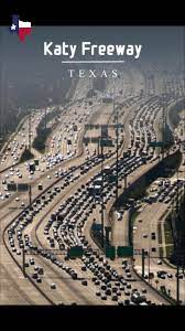 The widest highway in the world is the Katy Freeway, located in Housto... |  free way | TikTok