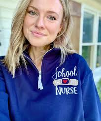 Nursing School Half Zip