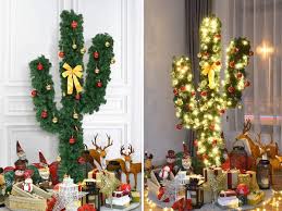 They are both easy to grow, and will rebloom year after year during the cold. A Giant Pre Lit Cactus Is The New Christmas Tree Alternative