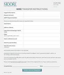 Wire and internal transfers 15. Free 9 Wire Transfer Instruction Forms In Pdf Ms Word