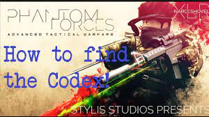 Below are 30 working coupons for phantom forces codes 2020 from reliable websites that we have updated for users to. How To Find The Codex In Roblox Phantom Forces Youtube