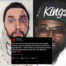 January 19, 2026 — Battle rap veteran Poison Pen isn't holding back. After  Mickey Factz claimed Eminem “doesn't count” as a real battle rapper, Pen  fired back, calling it a rewrite of