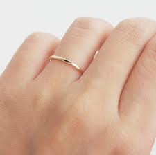 Simple gold wedding band with gemstones especially are often also worn for spiritual reasons, and a wide range of stones such as topaz, sapphire, amethyst and rubies are available. Pin On Wedding