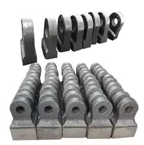 High Manganese Alloy Hammer Crusher Heads