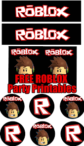 Roblox Birthday Party Printable Files Birthday Party Printables Free Party Printables Free Birthday Party Printables