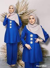 , image blue lyrical dance costume dress. Koleksi Warna Royal Blue Baju Kurung Moden Kmdayana Facebook