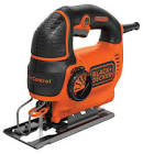 5 Amp Jig Saw with Curve Control BDEJS600C Black+Decker