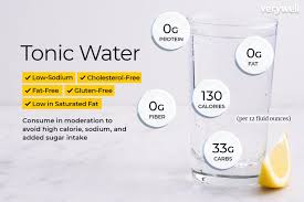 tonic water nutrition facts calories