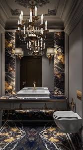 Using black hardware and finishing in a white bathroom will certainly give it a very modern feel. Luxury Marble Bathroom Design Ideas Trendecors