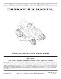 Free shipping on parts orders over $45. Mtd 13ah762f752 User Manual Lawn Tractor Manuals And Guides L0805395