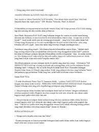 Sebab di jaman modern ini, tumpukan pekerjaan dan rutinitas yang padat. Tazkirah