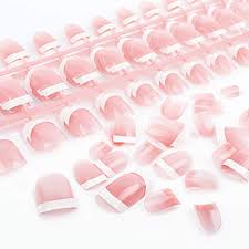 Gel nails are softer and more flexible while acrylic nails are harder and more durable. Yokilly 120 Pieces Natural French Fake Nails Acrylic False Nails Kit Including 12 Different Size Short Press On False Nails Pink White Nails Tips Sets With Nail Glue Stickers Files And Stick 120 Pcs Buy