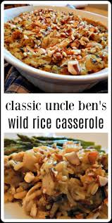 Uncle Bens Wild Rice Turkey Casserole Frugal Hausfrau Recipe Wild Rice Casserole Wild Rice Recipes Side Dishes Wild Rice Recipes