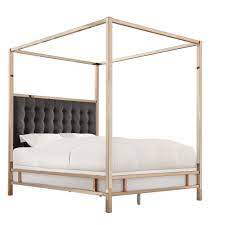 Dhp brooklyn iron metal bed, multiple sizes. Solivita King Canopy Champagne Gold Metal Bed By Inspire Q Bold On Sale Overstock 10395756