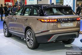 Range rover sport has a british 3 litre dieselengine with great style and a very high sitting position to make it a real suv.airmatic suspension and speed control on different modes including off. Bangkok 2018 Range Rover Velar Next Stop Malaysia Paultan Org