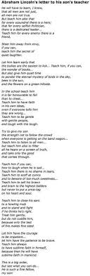 Abraham Lincoln S Letter To His Son S Teacher Lincoln Quotes Abraham Lincoln Quotes Words