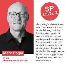 Am 03.März in die Gemeindekommission: Marc Engel