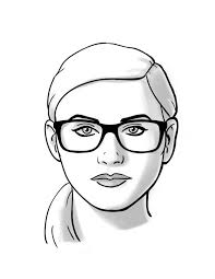 Black And White Glasses Drawing How To Choose The Right Glasses For Your Face Shape Clearly Glasses For Round Faces Glasses For Your Face Shape Frames For Round Faces