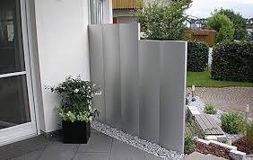 Palisaden Sgg Aluminium Palisaden Windschutz Terrasse Pergola Dach