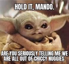 Pin By Israel Valdez On Baby Grogu Yoda Meme Star Wars Memes Star Wars Poster