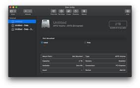 Alternatively, users can use the command diskutil apfs unlockvolume and enter the . The Disk Untitled Can T Be Unlocked Macrumors Forums