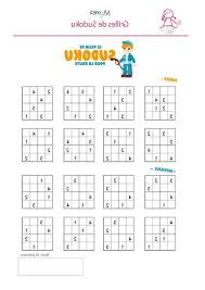 Chaque ligne, chaque colonne, chaque carré de 3 sur 3 contiennent une seule fois les chiffres de 1 à 9. Fiche Sudoku Jeu Pour Un Enfant De Cp Achat 11 12 Ans 9x9 Lena Girl