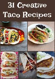 Serve fish in warm tortillas with coleslaw and a drizzle of dipping sauce. 31 Creative Taco Recipes Mom Foodie Blommi Mexican Food Recipes Taco Recipes Recipes
