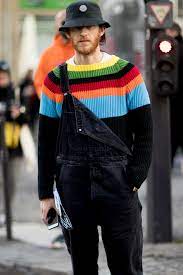 The Street Style Crowd At Paris Men S Fashion Week Brought Back The Bucket Hat Mens Street Style Men S Street Style Paris Mens Fashion Week