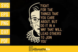 Select the svg image you have select. Fight For The Things Care About Graphic By Silhouettefile Creative Fabrica