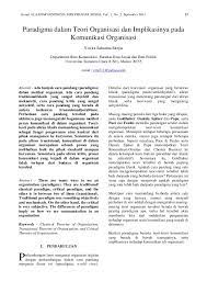 Konsep pendidikan akhlak menurut seorang tokoh besar islam. Jurnal Teori Organisasi