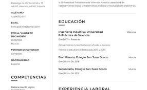Como no sigue una progresión cronológica, permite seleccionar los puntos positivos y. Plantilla De Curriculum Vitae Estudiante Cv Sin Experiencia Cute766