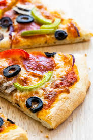 Brush both sides with olive oil. Easy Homemade Pizza Dough Jessica Gavin